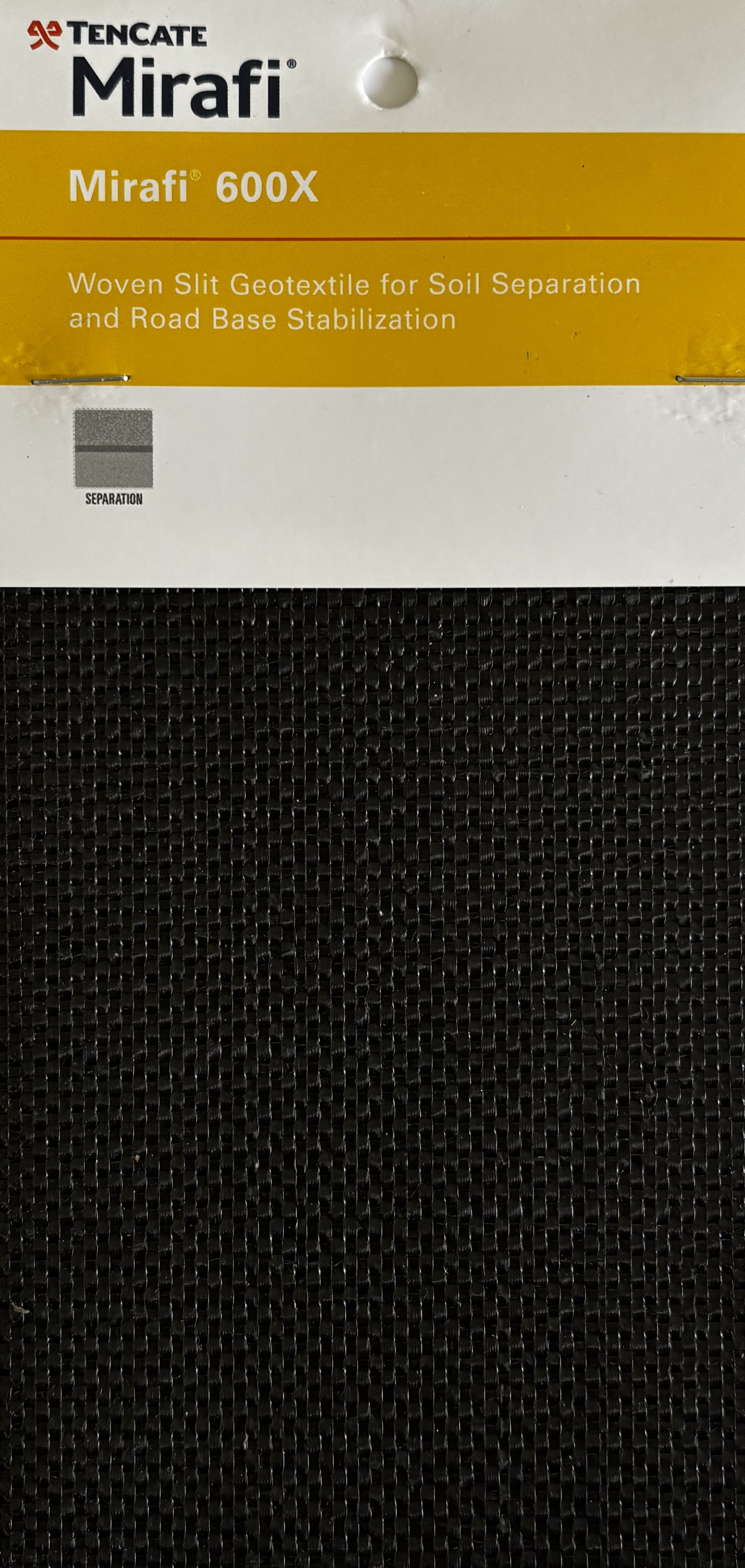 Mirafi 600X Woven Geotextile